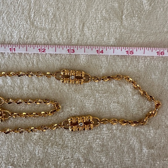 JBK Gold Paperclip Necklaces with Bracelet - Picture 6 of 7